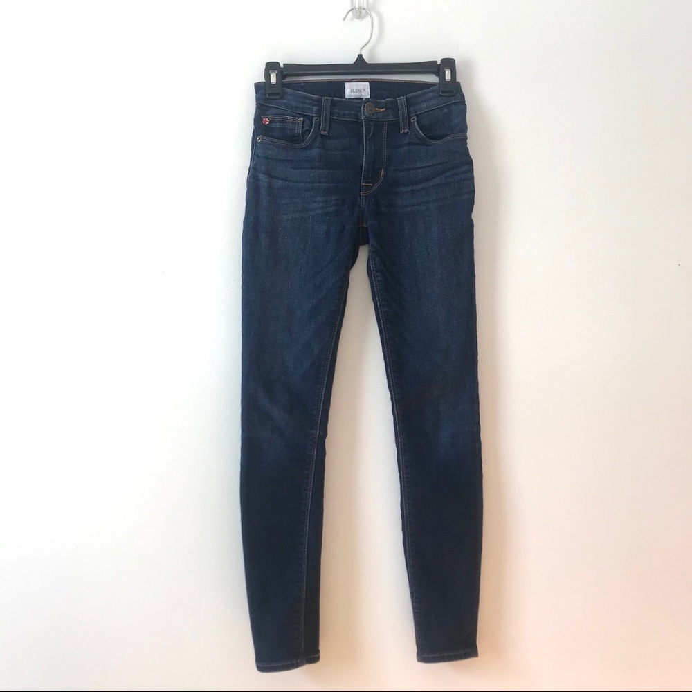 Hudson Natalie Super Skinny dark wash jeans